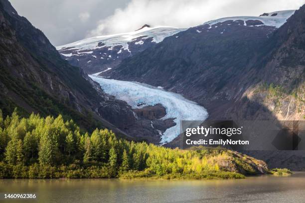 northwestern british columbia mountain range - glacier stock pictures, royalty-free photos & images