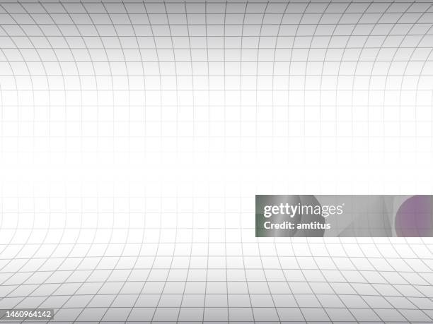 tunnel grid - embossed metal stock illustrations