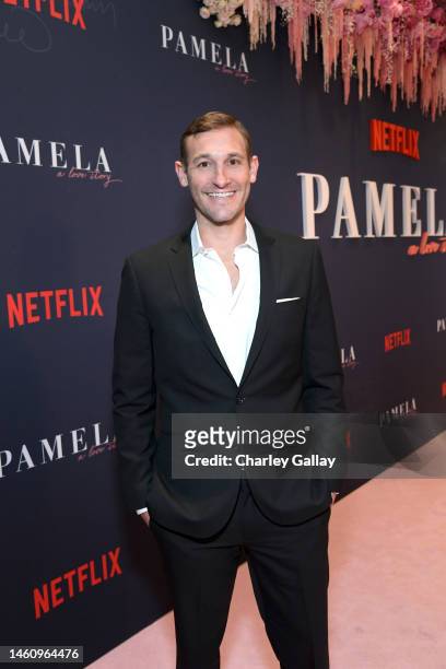 Ryan White attends Netflix's 'Pamela, a love story' Los Angeles Premiere at Netflix Tudum Theater on January 30, 2023 in Los Angeles, California.