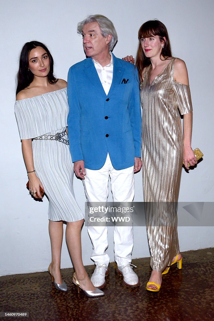 Malu Abeni Valentine Byrne, David Byrne, Guest News Photo Getty Images