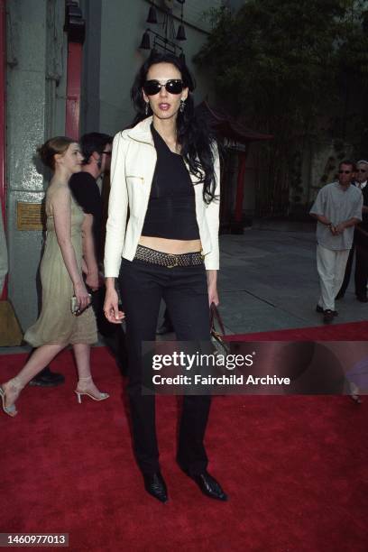 Wren Scott attends the 'Mission Impossible 2' movie premiere at the Mann Chinese Theater on May 21, 2000 in Los Angeles, California. Article title:...