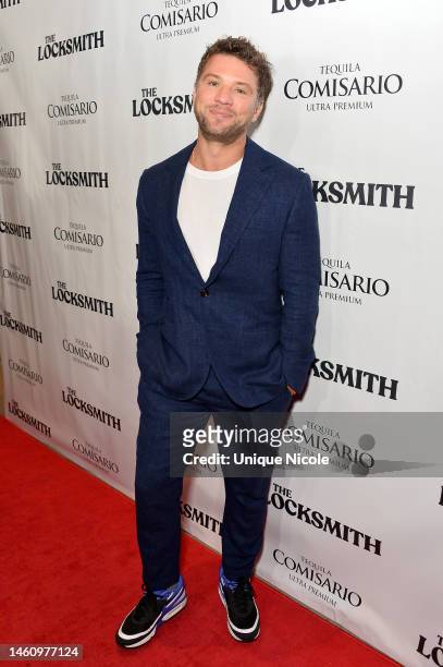 Ryan Phillippe attends the Los Angeles premiere of "The Locksmith" at UTA Screening Room on January 30, 2023 in Los Angeles, California.