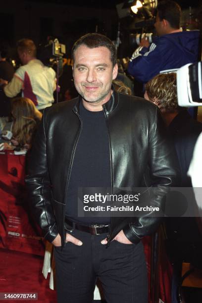 The scene during the sci-fi epic 'Red Planet' movie premiere on November 6, 2000 in Los Angeles, California. Article title: 'West Eye: Red Alert