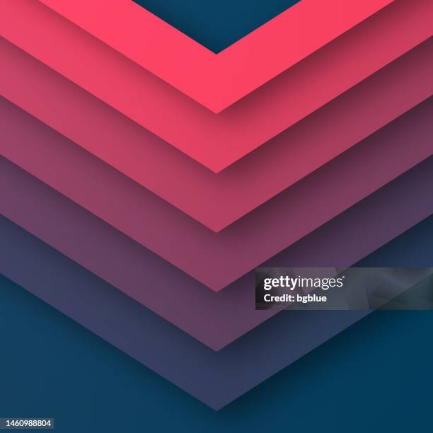 abstract design with geometric shapes and red gradients - trendy background - 有層次 幅插畫檔、美工圖案、卡通及圖標