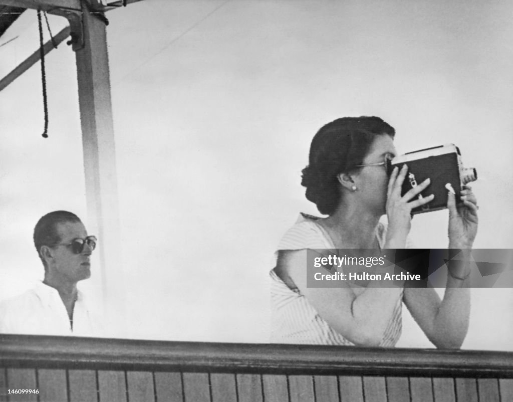 Queen Films Escort Ship