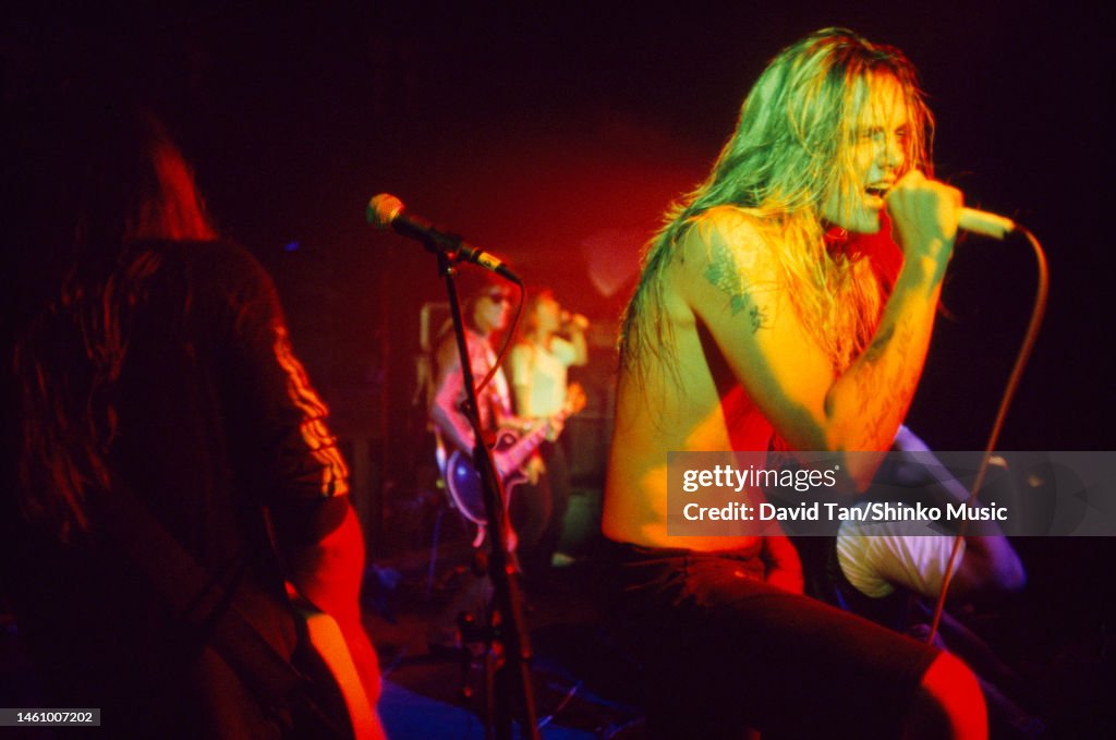 Sebastisn Bach Rocker Sebastian Bach and Dimbag Darrell perform as Sebastian Buch's Rock ...