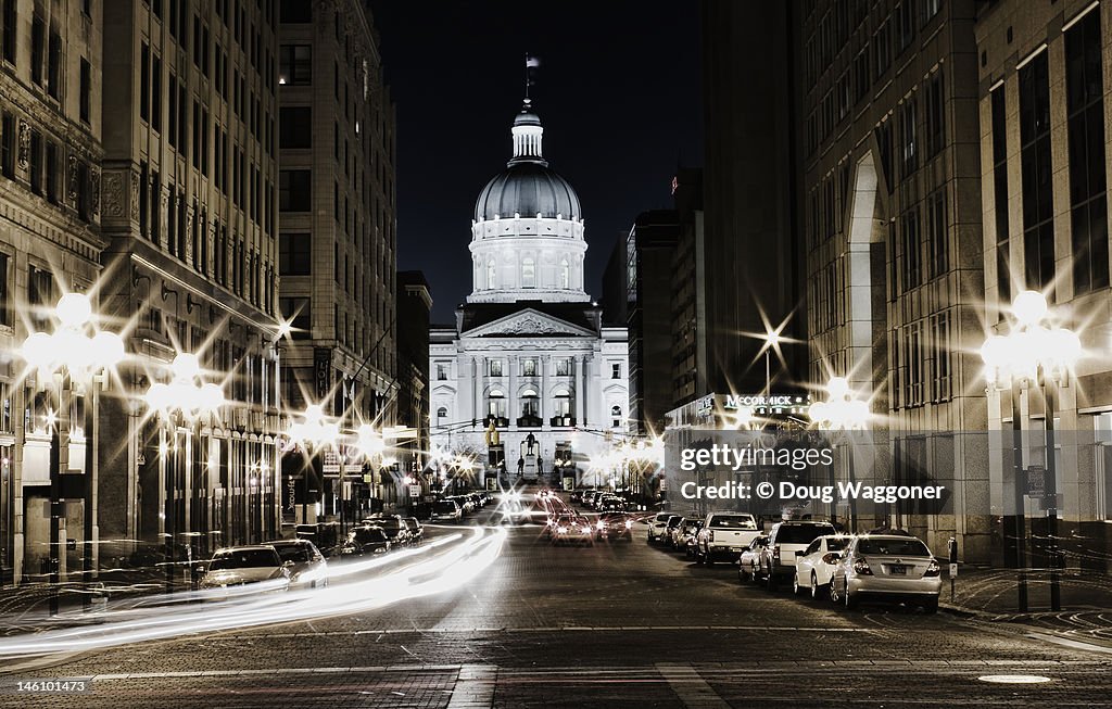 View of Indiana State House