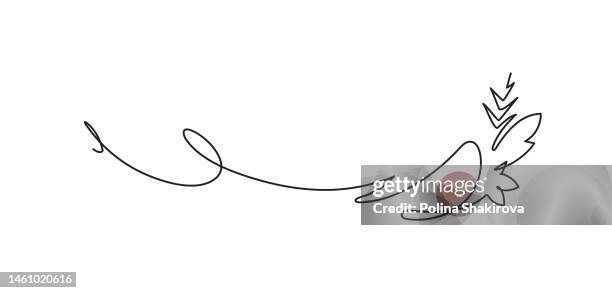 songkran thailand festival. continuous line drawing  of water and bowl with flowers. vector - plumeria stock illustrations