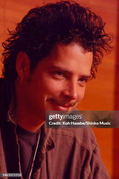 Chris Cornell of Soundgarden portraiut during an interview at Roppongi Prince Hotel, Tokyo, Japan, 8th February 1994. It was the band's first...