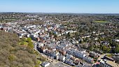 Royal Tunbridge wells Kent UK Drone, Aerial, view from air, birds eye view,
