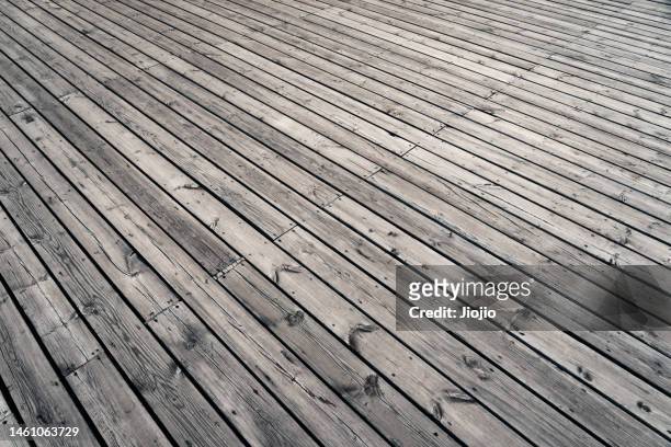 full frame shot of wooden floor - floorboard 個照片及圖片檔