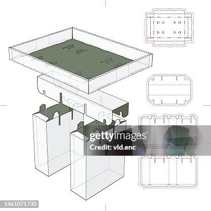 Table Box Sample Table Box With Blueprint High-Res Vector Graphic - Getty Images