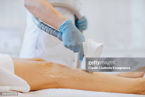 hair removal procedure - electrolysis stock pictures, royalty-free photos & images