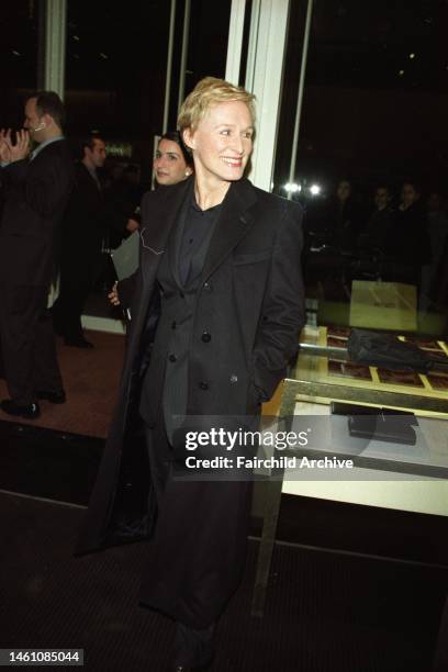 Glenn Close attends the book signing party for Sophia Loren's second cookbook 'Sophia Loren's Recipes and Memories' at the Armani Flagship store on...