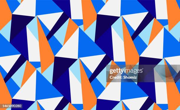 abstract background - triangle report layout stock illustrations