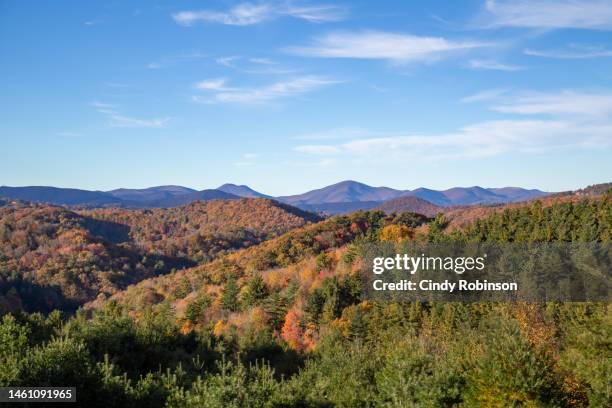 blue ridge parkway - boone north carolina stock pictures, royalty-free photos & images