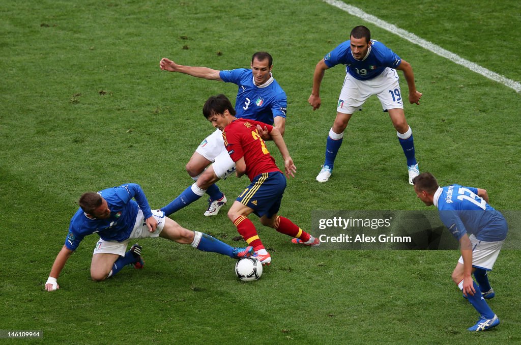 Spain v Italy - Group C: UEFA EURO 2012