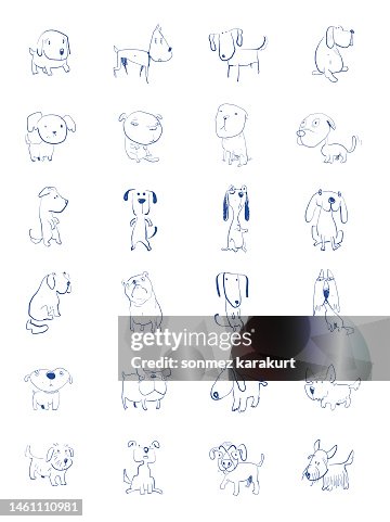 Cute Cartoon Dogs Cute Cartoon Dogs