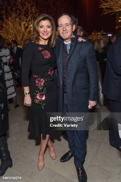 Norah O'Donnell and Chef Geoff Tracy