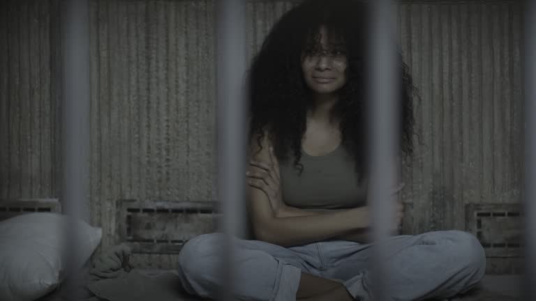 Crying Inmate Women In Prison Cell Videos and HD Footage - Getty Images