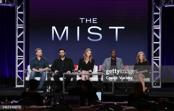 Christian Torpe, Morgan Spector, Alyssa Sutherland, Okezie Morro and Frances Conroy