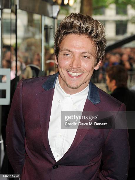 Tyler James attends the European Premiere of 'Rock Of Ages' at Odeon Leicester Square on June 10, 2012 in London, England.