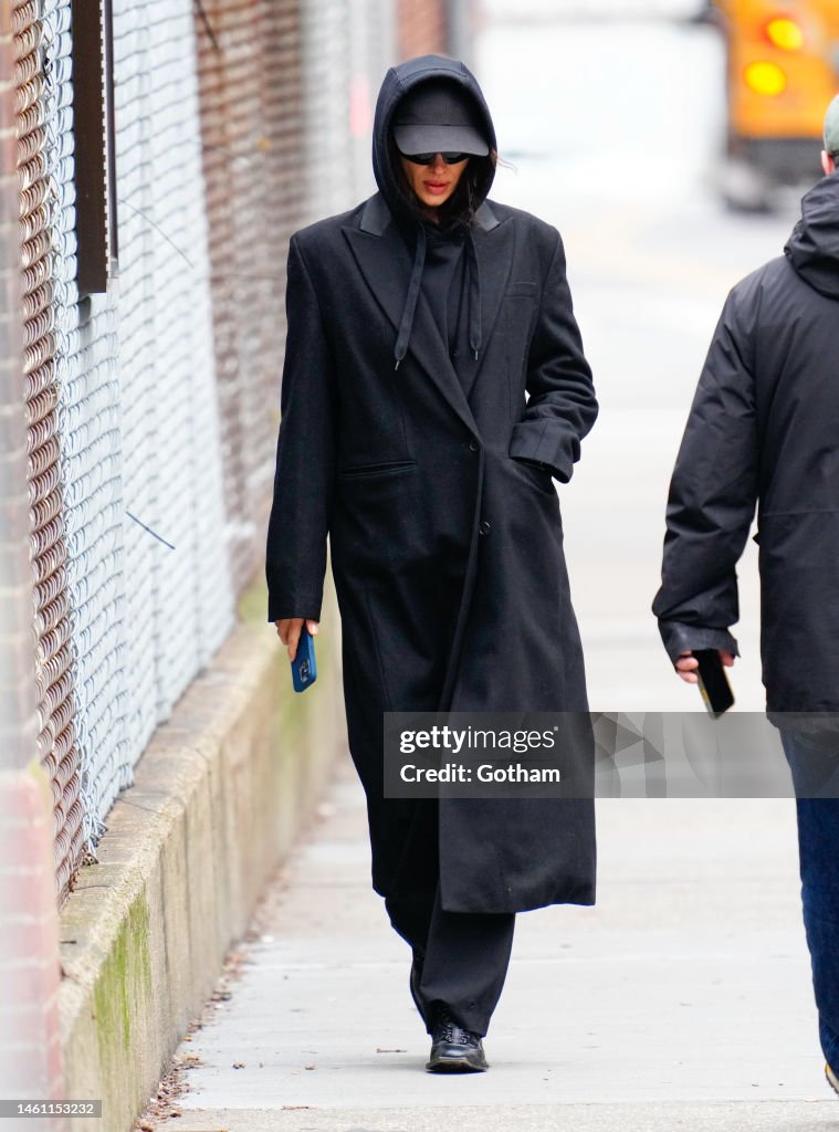 Celebrity Sightings In New York City - January 31, 2023