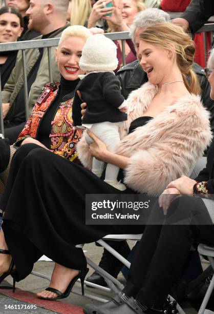 Gwen Stefani, Behati Prinsloo and Dusty Rose Levine