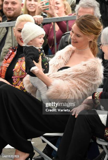 Gwen Stefani, Behati Prinsloo and Dusty Rose Levine