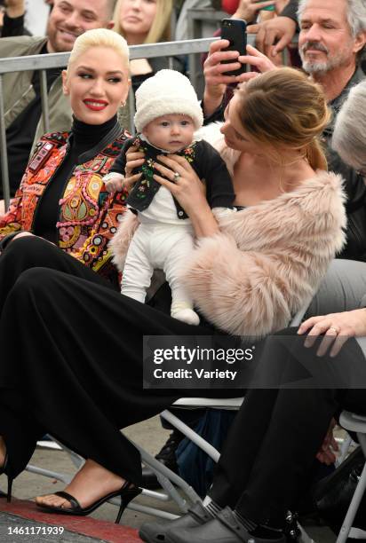 Gwen Stefani, Behati Prinsloo and Dusty Rose Levine