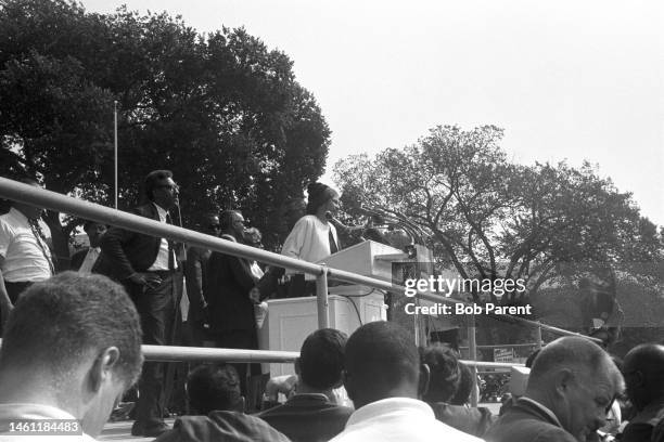 The Great March organized by A. Philip Randolph and Bayard Rustin united civil rights, religious, and labor organizations to peaceably advocate for...