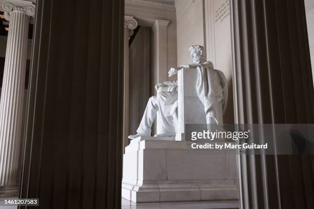 lincoln memorial, washington, dc, usa - abraham lincoln photo stock pictures, royalty-free photos & images