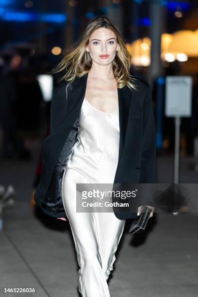 Martha Hunt attends the 2023 Whitney Art Party at the Whitney Museum on January 31, 2023 in New York City.