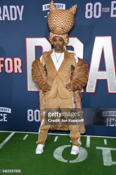Billy Porter attends the Los Angeles premiere screening of Paramount Pictures' "80 for Brady" at Regency Village Theatre on January 31, 2023 in Los...