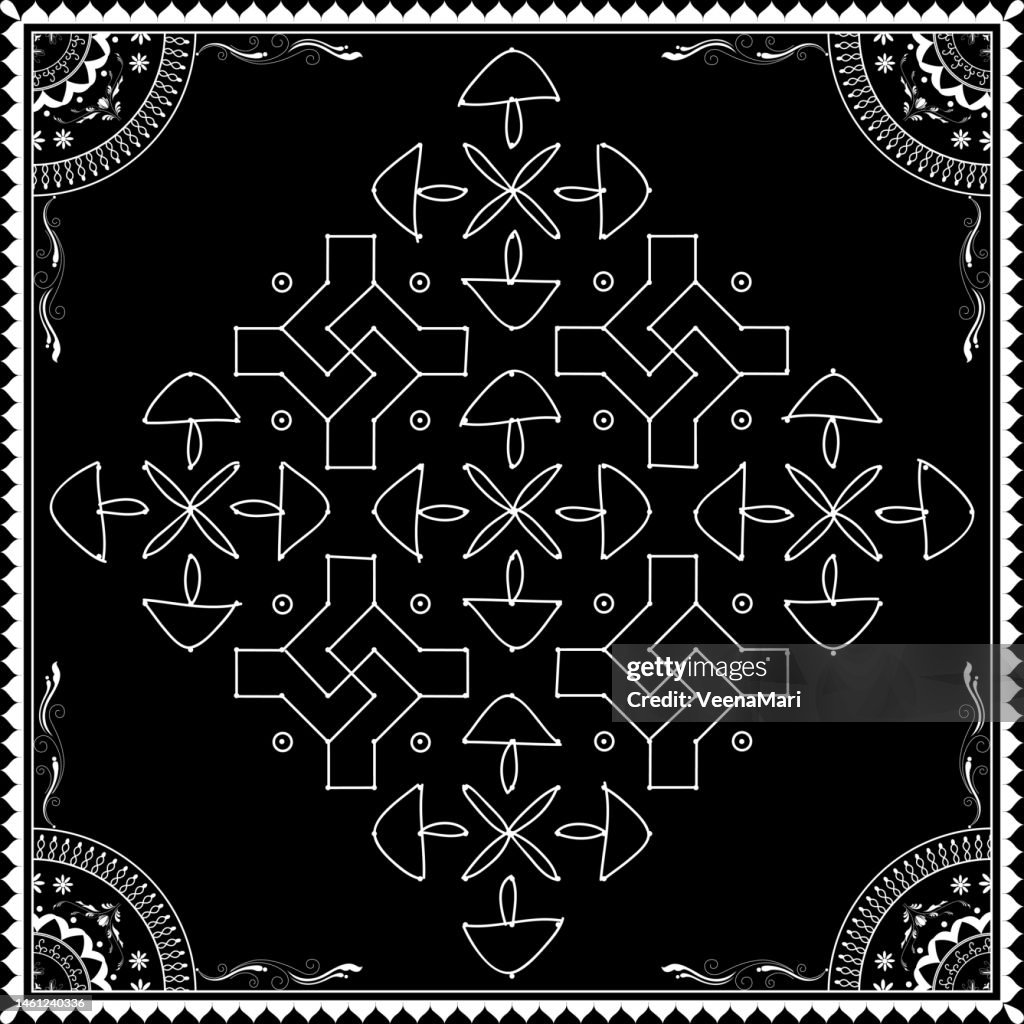 Rangoli Design High-Res Vector Graphic - Getty Images