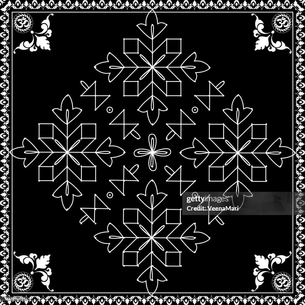 Rangoli Design High-Res Vector Graphic - Getty Images