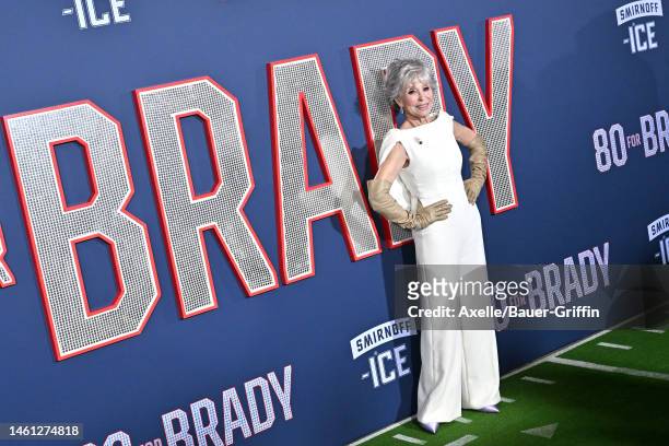 Rita Moreno attends the Los Angeles Premiere Screening of Paramount Pictures' "80 For Brady" at Regency Village Theatre on January 31, 2023 in Los...