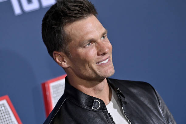 Tom Brady attends the Los Angeles Premiere Screening of Paramount Pictures' "80 For Brady" at Regency Village Theatre on January 31, 2023 in Los...