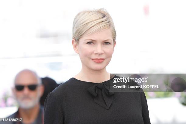 Actrice Michelle Williams lors du photocall de "Showing Up" lors du 75e Festival de Cannes le 27 mai 2022.