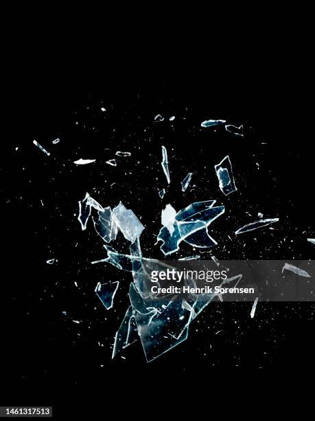 broken glass - fragility fracture stock pictures, royalty-free photos & images