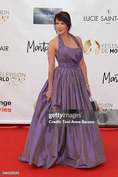 Hunter Tylo arrives at the 52nd Monte Carlo TV Festival 2012 - Opening Ceremony at the Grimaldi Forum on June 10, 2012 in Monte-Carlo, Monaco.