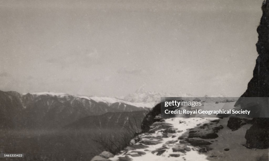 Phari Phari Dzong, Mount Everest Expedition 1924. . News Photo - Getty Images