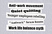 Anti-work employee riot
