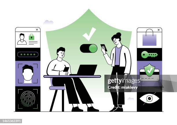 Online Privacy Protection High-Res Vector Graphic - Getty Images