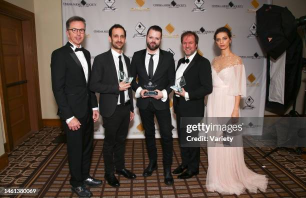 Kevin O'Connell, Dimitri Tisseyre, Dennis Hamlin, Peter Honner and Angela Sarafyan