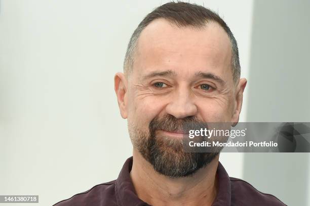 Italian actor and writer Fabio Volo participates in the photocall of the film A great desire to live at the Visconti Palace hotel. Rome February...