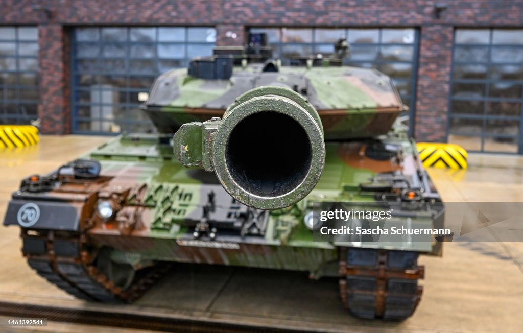 Defence Minister Pistorius Visits Leopard Tank Unit
