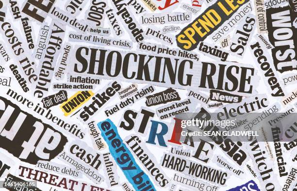 headlines - krise stock-fotos und bilder