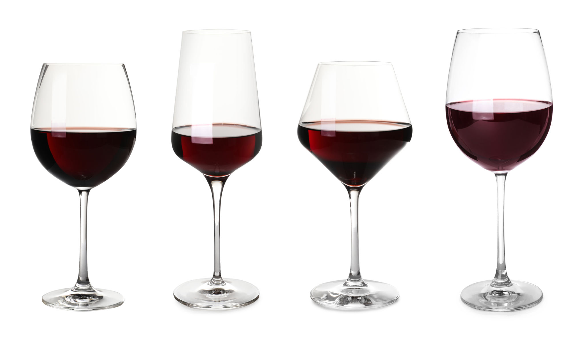 red wine glass