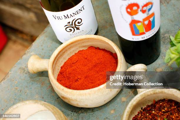 Bowl with Ground Paprika, Chile